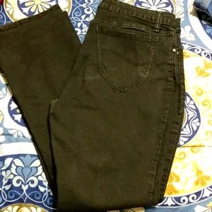 Ladies Black Lee Jeans